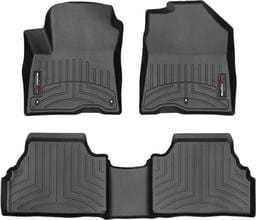 Килимки Weathertech Black для Hyundai Kona (mkI) 2017-2023 (EU)(електро)