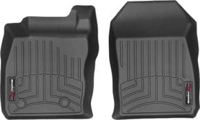 Коврики Weathertech Black для Ford Fiesta (mkVI) 2010-2018 (USA)(МКПП)(1 ряд)