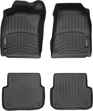 Килимки Weathertech Black для Audi A6/S6/RS6 (mkII)(C6) 2004-2006(Лют)