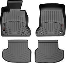 Коврики Weathertech Black для BMW 5-series (F10; F11) 2013-2017 (АКПП)(задний привод) - Фото 1