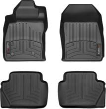 Коврики Weathertech Black для Ford Fiesta (mkVI) 2014-2019 (USA)(АКПП)