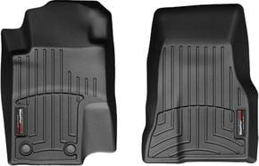 Коврики Weathertech Black для Ford Mustang (mkV) 2010-2012 (2 круглых крепления)(1 ряд)