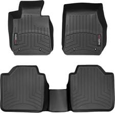 Коврики Weathertech Black для BMW 3-series (F34)(Gran Turismo) 2013-2020 (задний привод)