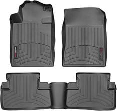 Коврики Weathertech Black для Peugeot 508 (mkI) 2010-2018 - Фото 1