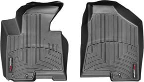Килимки Weathertech Black для Kia Sportage (mkIII) 2011-2015; Hyundai ix35 (mkII) 2011-2015 (EU)(3 кріпильні гачки)(1 ряд)
