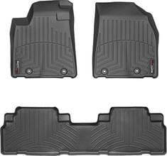 Коврики Weathertech Black для Lexus RX (mkIII) 2013-2015 (4 крутящихся крепления) - Фото 1