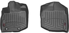 Коврики Weathertech Black для Honda Jazz/Fit (mkII) 2007-2014 (USA)(2 крепления)(1 ряд) - Фото 1