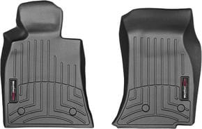 Коврики Weathertech Black для Cadillac ATS (mkI) 2012-2019 (АКПП) / CTS (mkIII) 2013-2019 (седан)(1 ряд)