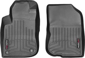 Коврики WeatherTech Black для Peugeot 208 (mkI) 2012-2019 / 2008 (mkI) 2013-2019 (1 ряд)