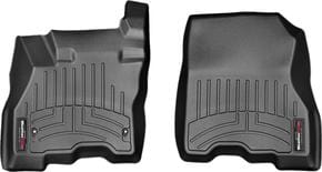 Килимки Weathertech Black для Nissan Leaf (mkI) 2013-2017 (1 ряд)