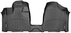 Килимки Weathertech Black для Chrysler Town & Country (mkV); Dodge Grand Caravan (mkV) 2011-2020 (без консолі)(1 ряд)