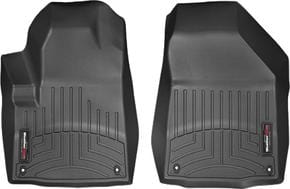 Коврики WeatherTech Black для Jeep Cherokee (KL) 2013-2015 (с возвышение перед местом под левую ногу)(1 ряд)