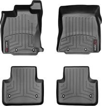 Коврики Weathertech Black для Jaguar XJ (X351) 2009-2019 (полный привод)(8 крепления)