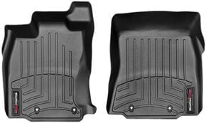 Коврики WeatherTech Black для Jaguar XJ (X351) 2009-2019 (полный привод)(4 крепления)(1 ряд)