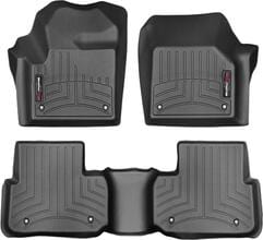 Коврики Weathertech Black для Land Rover Discovery Sport (mkI)(L550) 2014-2019 (1-2 ряд)