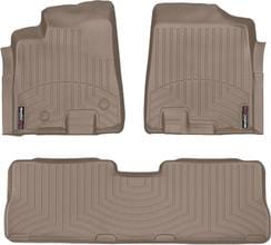 Коврики Weathertech Beige для Buick Rendezvous (mkI) 2001-2007 (1-2 ряд)