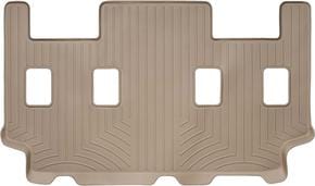 Коврики Weathertech Beige для Ford Expedition Max (mkIII) 2006-2017; Lincoln Navigator L (mkIII) 2006-2017 (2 ряд - 2 места)(3 ряд)