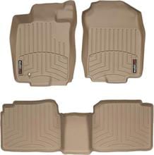 Килимки Weathertech Beige для Ford Fusion (mkI) 2005-2010; Lincoln MKZ (mkI) 2005-2010; Mercury Milan (mkI) 2005-2010 (USA)(АКПП)(передній привід) - Фото 1