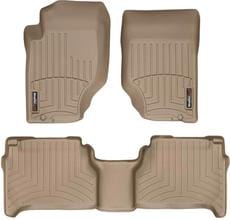 Коврики Weathertech Beige для Kia Sorento (mkI) 2002-2010 - Фото 1