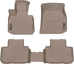 Коврики Weathertech Beige для BMW X3 (G01) 2017→ / X4 (G02) 2018→ / iX3 (G08) 2018→