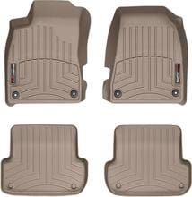 Коврики Weathertech Beige для Audi A4/S4/RS4 (mkII-mkIII)(B6; B7) 2000-2009; Seat Exeo (mkI) 2008-2013 - Фото 1