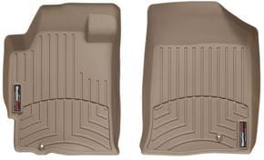 Коврики Weathertech Beige для Nissan Altima (L32) 2006-2012 (седан) / (D32)(купе) 2007-2013 (2 крепления)(1 ряд) - Фото 1