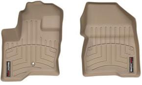 Коврики Weathertech Beige для Ford Flex (mkI) 2008-2010; Lincoln MKT (mkI) 2008-2010 (1 крепежный крючок)(1 ряд)