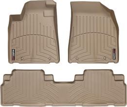 Коврики Weathertech Beige для Lexus RX (mkIII) 2008-2015 (4 крепежных крючка)