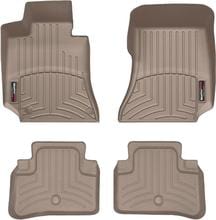 Коврики Weathertech Beige для Mercedes-Benz CLS-Class (C218; X218) 2011-2014 (4 круглых крепления) - Фото 1