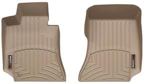 Килимки Weathertech Beige для Mercedes-Benz E-Class (W212; S212) 2009-2013 (седан/універсал) / CLS-Class (C218) 2011-2014 (2 круглих кріплення)(1 ряд) - Фото 1