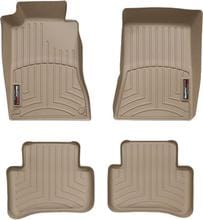 Коврики Weathertech Beige для Mercedes-Benz C-Class (W203) 1999-2007 (задний привод)(АКПП) - Фото 1