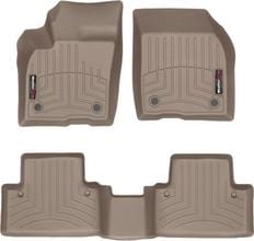 Коврики Weathertech Beige для Volvo S40 (mkII) 2004-2012 / V50 (mkI) 2004-2012 (АКПП)