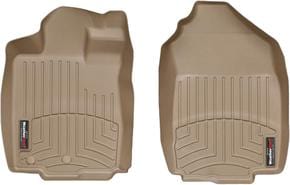 Килимки Weathertech Beige для Ford Fusion (mkI) 2010-2012; Lincoln MKZ (mkI) 2010-2012; Mercury Milan (mkI) 2010-2011 (USA)(2 круглих кріплення)(1 ряд)