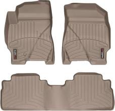 Коврики Weathertech Beige для Mazda Tribute (mkII) 2009-2011; Mercury Mariner (mkII) 2009-2011 (АКПП)(1 крепежный крючок) - Фото 1