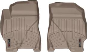 Коврики Weathertech Beige для Ford Escape (mkII); Mazda Tribute (mkII); Mercury Mariner (mkII) 2009-2012 (АКПП)(1 крепежный крючок)(1 ряд)