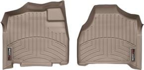 Коврики Weathertech Beige для Chrysler Town & Country (mkIV) 2001-2007 (1 ряд)