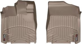 Коврики Weathertech Beige для Nissan Quest (mkIV) 2010-2017 (раздельный)(1 ряд) - Фото 1