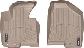 Коврики Weathertech Beige для Kia Sportage (mkIII) 2011-2015; Hyundai ix35 (mkII) 2011-2015 (EU)(3 крепежных крючка)(1 ряд)