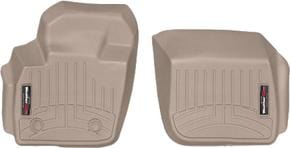 Коврики Weathertech Beige для Ford Mondeo (mkV) 2014-2022 (EU); Fusion (mkII) 2012-2016 (USA); Lincoln MKZ (mkII) 2012-2020 (USA)(1 ряд)