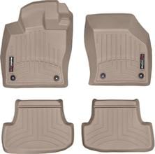 Коврики Weathertech Beige для Audi A3/S3 (mkIII) 2012-2020; Seat Leon SC (mkIII) 2012-2020 (3-дв. хетчбек/кабрио)