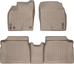 Коврики Weathertech Beige для Toyota Prius (mkIII) 2012-2016 (USA)(PHEV)