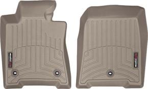 Коврики Weathertech Beige для Acura TL (mkIV) 2009-2014 (передний привод)(1 ряд)