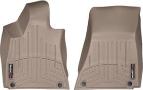 Коврики Weathertech Beige для Maserati Ghibli (M157) 2013-2016 / Quattroporte (mkVI) 2013-2016 (задний привод)(1 ряд)