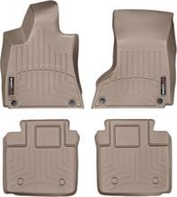 Килимки Weathertech Beige для Maserati Quattroporte (mkVI) 2013-2016 (повний привід)(4-х зонний клімат)