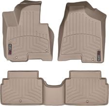 Коврики Weathertech Beige для Kia Sportage (mkIII) 2013-2015; Hyundai ix35 (mkII) 2013-2015 (USA)(3 крепежных крючка)