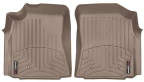 Коврики Weathertech Beige для Toyota Tundra (mkI) 2000-2004 (Regular/Access Cab)(АКПП)(с консолью)(без креплений)