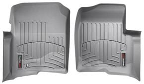 Килимки Weathertech Grey для Ford F-150 (mkXI) 2003-2008 (all cabs)(без важеля 4x4); Lincoln Mark LT (mkI) 2006-2008 (1 ряд) - Фото 1