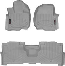 Коврики Weathertech Grey для Ford Expedition (mkIV) / Max (mkIV) 2018-2020; Lincoln Navigator (mkIX) / L (mkIV) 2018→ (2 ряд - 3 места)(1-2 ряд)