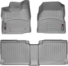 Коврики Weathertech Grey для Chevrolet Equinox (mkII); GMC Terrain (mkI) 2009-2017 (2 крепежных крючка) - Фото 1