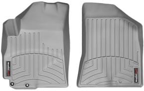 Коврики Weathertech Grey для Hyundai Santa Fe (mkII) 2010-2012 (USA)(2 крепления)(1 ряд) - Фото 1